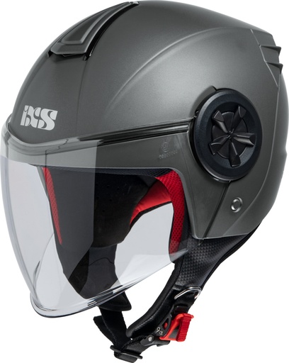 [X10039M99XS0] Jet Helmet iXS 851 1.0 matt grey