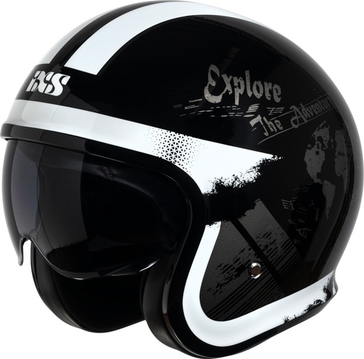 Jet Helmet iXS880 2.2 black-white-anthracite