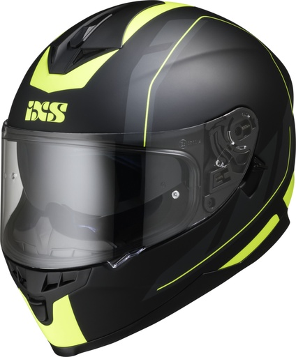 [X14070M352XL] Full Face Helmet 1100 2.0 black matt-yellow