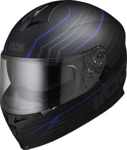 Full Face Helmet iXS1100 2.1 black-blue matt
