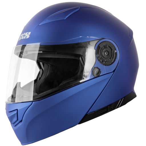 [X14910M44XS0] Flip Up Helmet iXS300 1.0 flat metal blue
