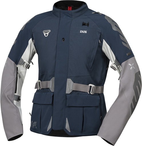Venture-STX 1.0 laminated jacket blue-light grey