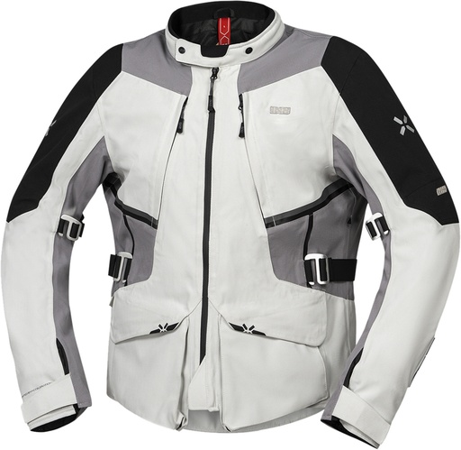 Tourster-STX 1.0 laminated jacket light grey-grey