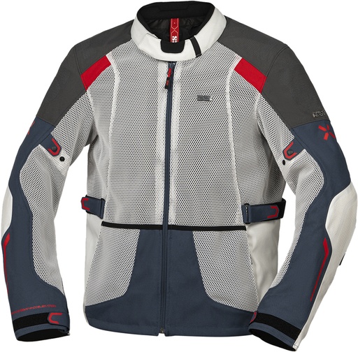 Tourster-BigAir 1.0 jacket light grey-blue-red