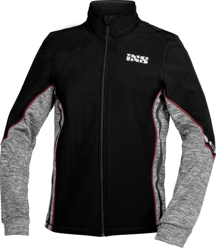 Functional jacket Ice 1.0 black-grey-red