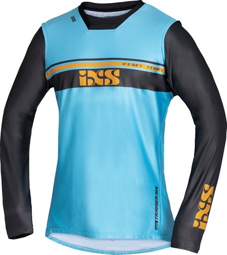 MX jersey Trigger 2.0 light blue-anthracite-brown
