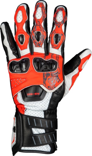 Sports glove RS-200 3.0 white-red-black
