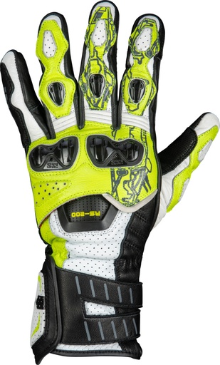 Sports glove RS-200 3.0 white-neon yellow-black
