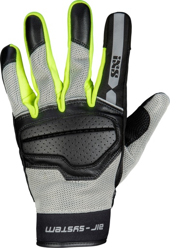 Classic glove Evo-Air black-light gray-neon yellow
