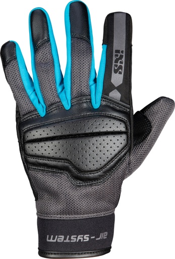 Classic women's glove Evo-Air black-turquoise