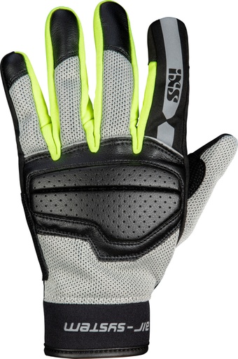 Classic women's glove Evo-Air black-light grey-neon yellow