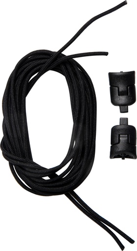 [X47039000000] Set of lace stoppers and laces Light-ST