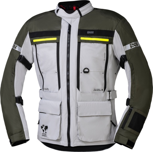 Tour Jacket Montevideo-Air 3.0 light grey-olive