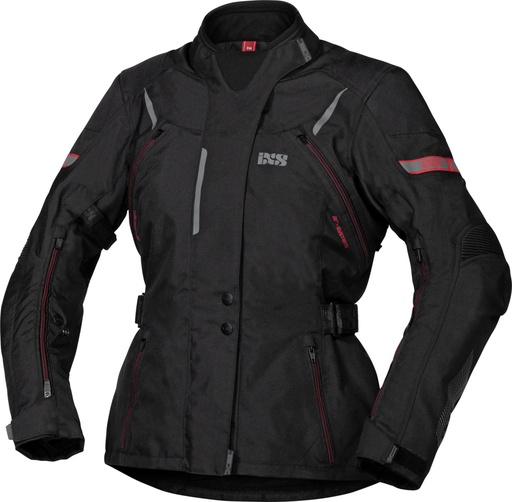 Tour women's jacket Liz-ST black-red