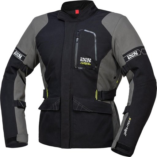 Tour jacket Laminate-ST-Plus black-grey