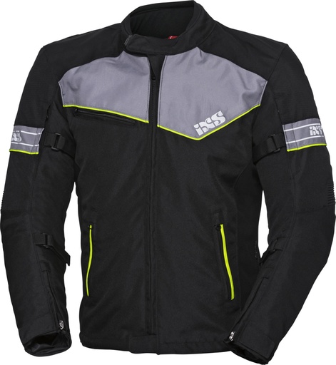 [X560283955XL] Sports jacket 5/8 ST black-grey-yellow