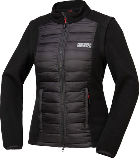 Team women‘s jacket Zip-Off black