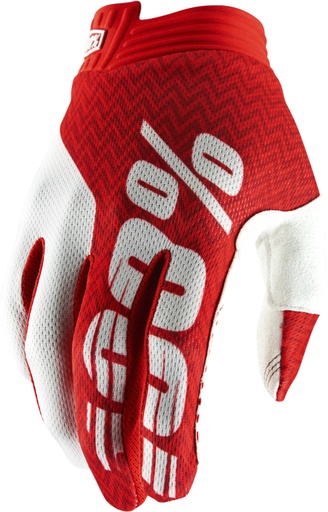 [557501502010] Glove Itrack red-white