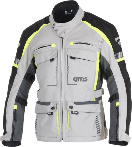3in1 Tour Jacket Everest grey-anthracit-yellow
